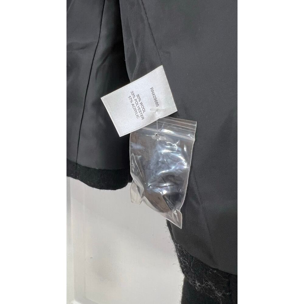 Vintage 90s Pendleton Ombre Plaid Wool Coat Dark Academia NWT L - Picture 11 of 14